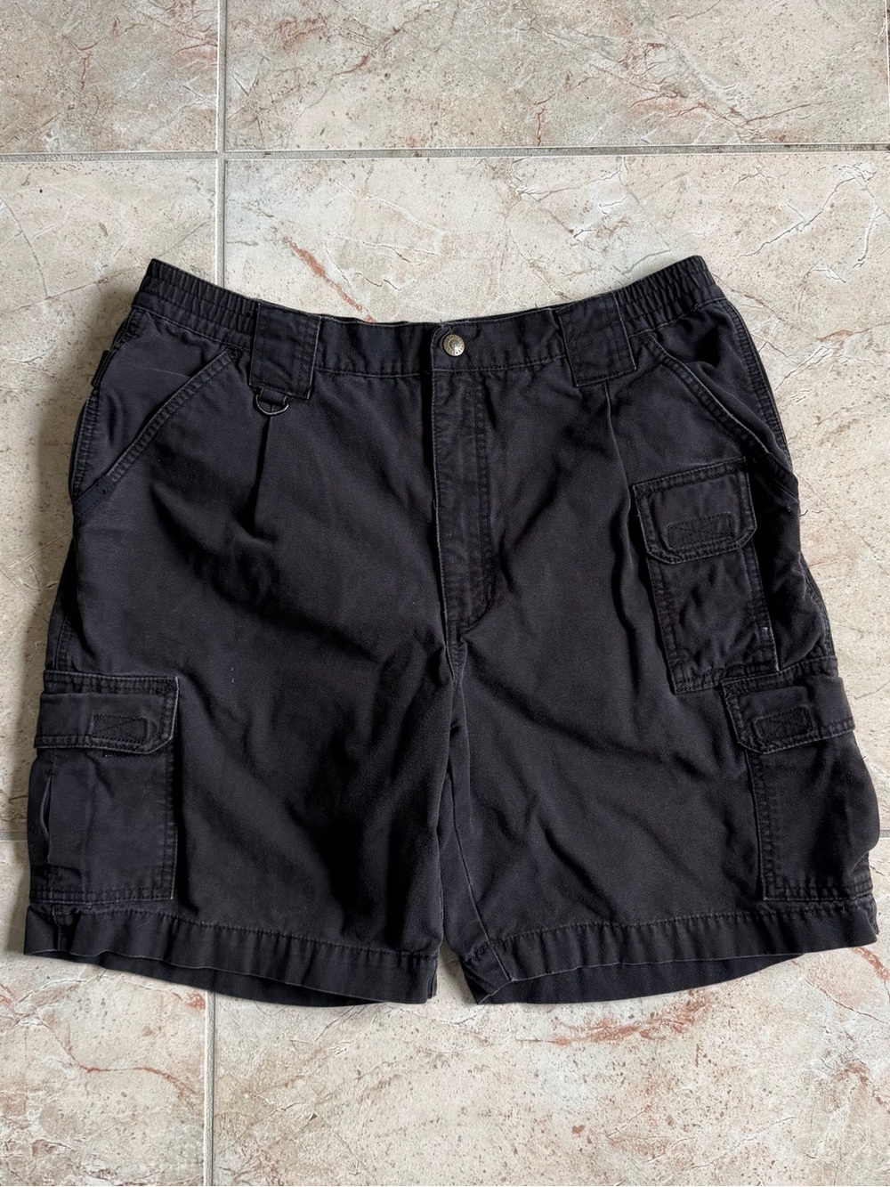 5.11 Tactical Black Cargo Shorts with Utility Pockets